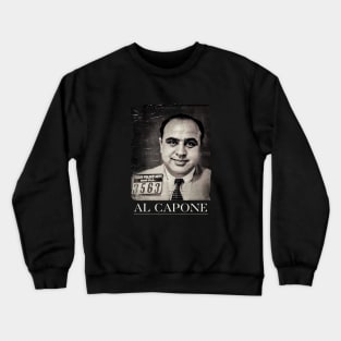 Al Capone Mugshot Crewneck Sweatshirt